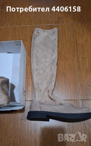 чисто нови ботуши, снимка 2 - Дамски ботуши - 54331371