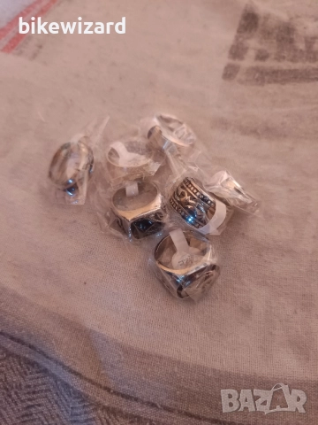 JeweBella 7 броя пръстени неръждаема стомана размер 8 НОВИ, снимка 3 - Пръстени - 51756155