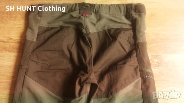 SUMMIT OF NORWAY Stretch Ttrouser размер L за лов панталон със здрава и еластична материя - 2574, снимка 12 - Екипировка - 54257982
