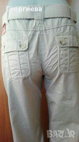 Два чисто нови бежови  панталони  - карго „S`Oliver”🍀👖S/М и L/ XLр-р🍀👖арт.559, снимка 5 - Панталони - 29465707