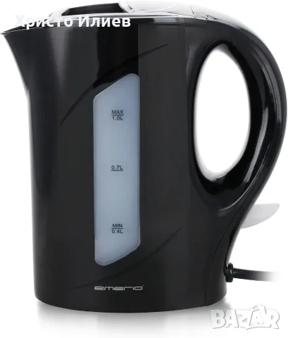 Електрическа кана Emerio 1.0L 900W Кана за гореща вода