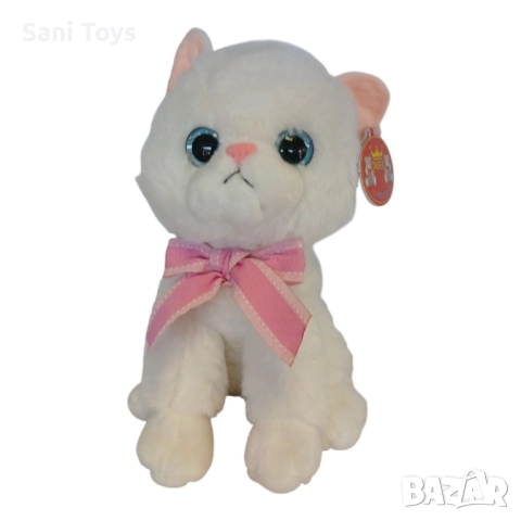 Персийско коте, бяло - 20 см