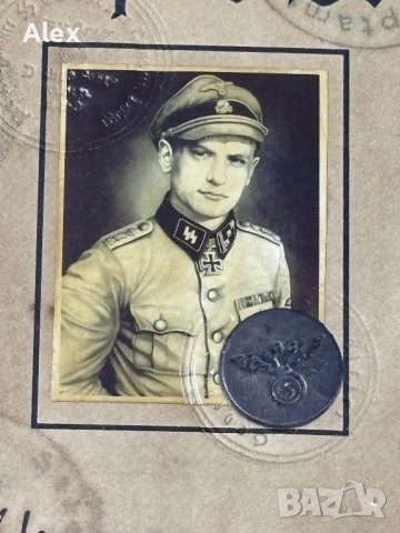 Документ за самоличност/Третия райх, снимка 3 - Антикварни и старинни предмети - 53133091