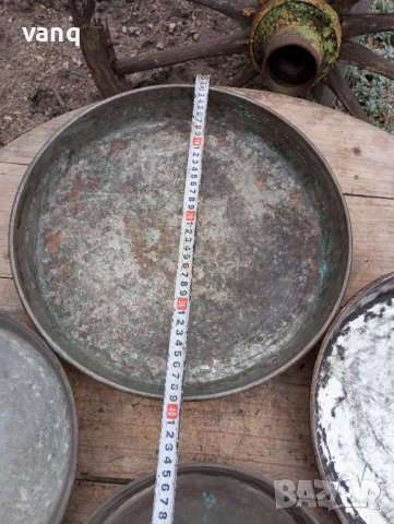 Лот медни тави, снимка 7 - Колекции - 44341231