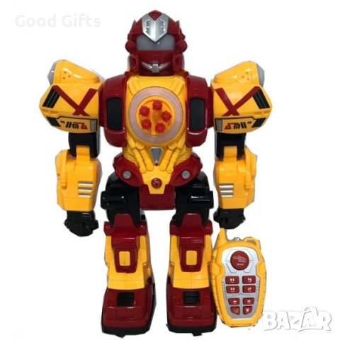 Детски Робот с дистанционно, стрелящ, снимка 2 - Музикални играчки - 42904833