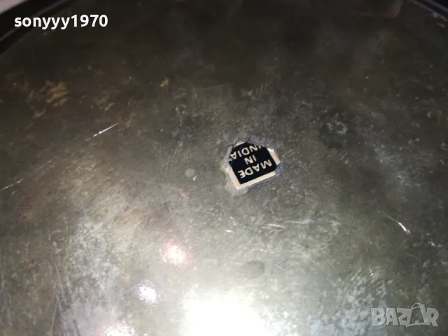 ГОЛЯМ ПЕПЕЛНИК МЕД МЕСИНГ 21СМ ОТ ФРАНЦИЯ 3112241016, снимка 12 - Антикварни и старинни предмети - 48504043