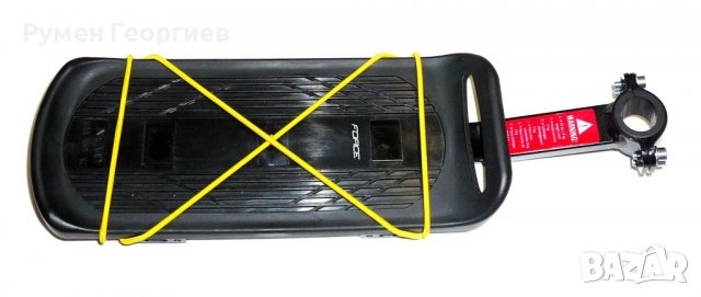 Алуминиев заден багажник за велосипед - захващане за колче , снимка 2 - Аксесоари за велосипеди - 39351293