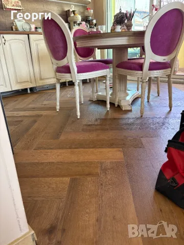 Монтаж на ламиниран паркет 6 лева на кв/м, снимка 1