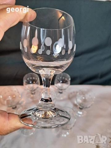 чаши за ракия 28/6, снимка 4 - Чаши - 52025990