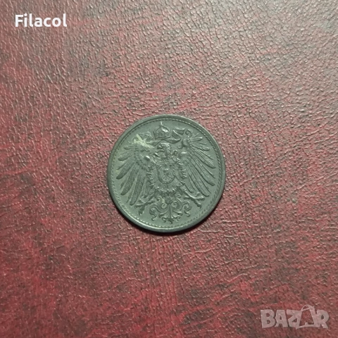 Германия 10 пфенига 1921 г., снимка 2 - Нумизматика и бонистика - 52774712