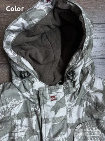 Y2K сноуборд яке Quiksilver, снимка 2 - Якета - 56150531