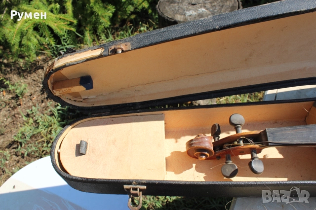  Цигулка - ретро, снимка 5 - Антикварни и старинни предмети - 51449154