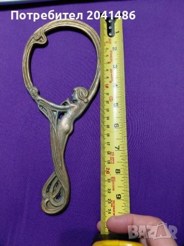 Бронзова рамка за огледало, снимка 2 - Антикварни и старинни предмети - 54347954