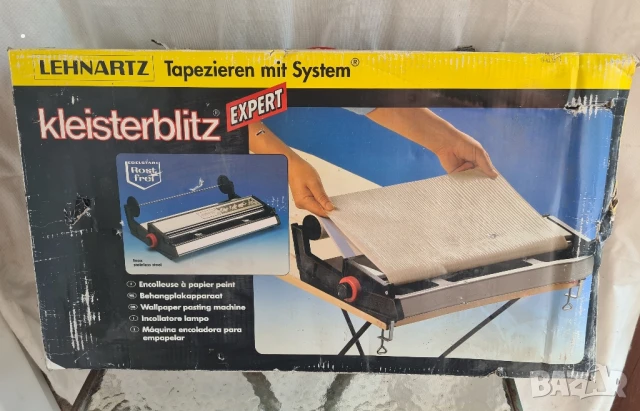 Ръчна Машина Лепене Облепяне На Тапети kleisterblitz, снимка 2 - Други инструменти - 50721110