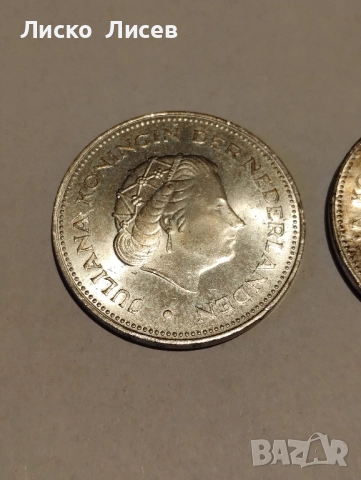 Нидерландия 10 гулдена 1970г., снимка 3 - Нумизматика и бонистика - 52943367