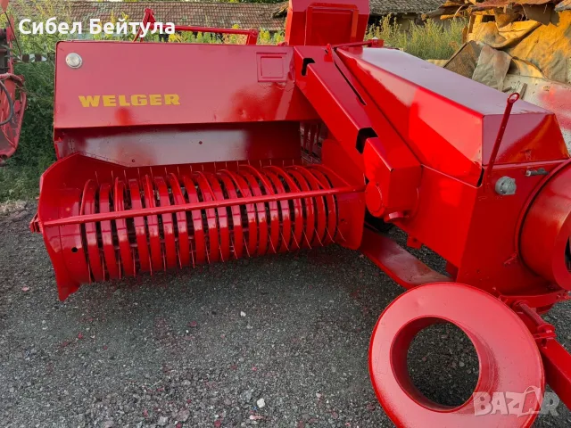 Балираща машина welger ap61, снимка 2 - Селскостопанска техника - 55958666