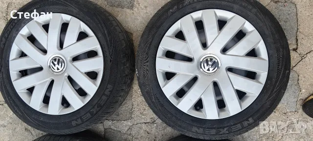 15 железни джанти с тасове за VW, снимка 6 - Гуми и джанти - 56166198