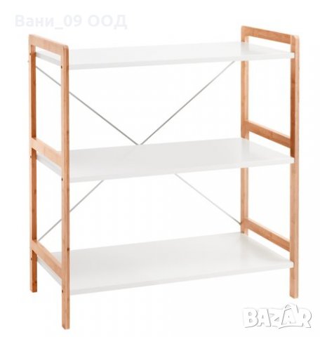 Красива етажерка-бамбук и метал