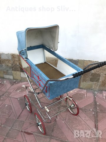 Винтидж количка за кукли №0935, снимка 4 - Антикварни и старинни предмети - 34356188