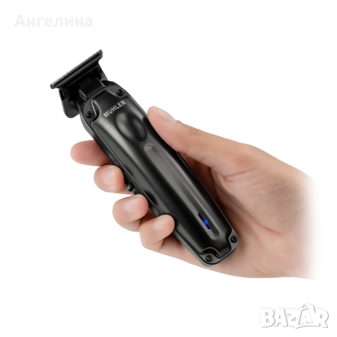 Тример за коса и тяло Muhler MCL-03P, 5W акумулаторна USB-C, професионална