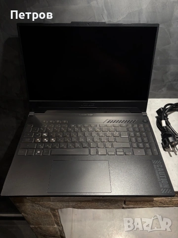 КАТО ЧИСТО НОВ ASUS TUF F15 | RTX 4060 | Intel i7 | Windows 11 Pro, снимка 8 - Лаптопи за игри - 53897793