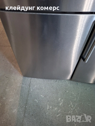 Хладилник с фризер BOSCH NO FROST ИНОКС вис.185см. А+++, снимка 3 - Хладилници - 52364608
