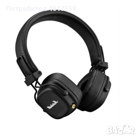 Marshall Major IV, Bluetooth, Черен