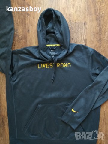 nike therma fit - страхотно мъжко горнище ХЛ, снимка 3 - Спортни дрехи, екипи - 44167107