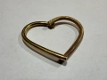 Златна фигура сърце 14К – 1.12 гр, снимка 1