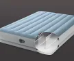 Надуваем матрак Intex Queen Dura-Beam Plus, USB помпа, 152 x 203 x 36 см, PVC, син, снимка 4