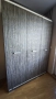 Трикрилен гардероб + скрин, като НОВИ, снимка 2