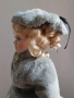 Колекционерска порцеланова кукла винтидж стил нова за декорация, снимка 9