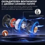 2025 LED диодни крушки H8 H11 240W 12V/24V 350% светлина MINI, снимка 5