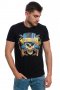 Нова мъжка тениска с дигитален печат на музикалната група GUNS N'ROSES, с череп, снимка 5
