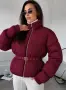 Gucci Елегантно Дамско Зимно Яке С Колан Гучи - Различни Цветове Код E171 , снимка 1