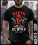 Черна тениска с щампа MEDEN RUDNIK / МЕДЕН РУДНИК, снимка 1
