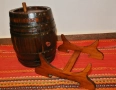 Винтидж дървено буре 5л - Българска традиция, снимка 9