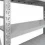 Метален складов стелаж 4 рафта 200 × 50 × 200 см, снимка 6