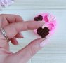 Вафлени сърца гофрети сърце силиконов молд форма фондан гипс, снимка 3