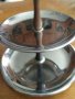 Стара метална бомбониера, може да се използва и за ядки, сладки и др. , снимка 1 - Форми - 38049899