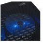 Охлаждаща поставка Mercado Trade, За лаптоп, Led светлина, Черен, снимка 3