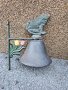 Стара камбанка от чугун, снимка 1 - Антикварни и старинни предмети - 42766417