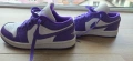 Автентични дамски Nike Air Jordan 1 в цвят лилаво. Размер 36.5, снимка 5