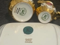 Бароков сервиз порцелан с 22 К злато, снимка 7