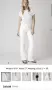 дамски дънки Levi's 726 Flare в чист бял цвят.  Размер: W28 / L32 (S/M), снимка 1