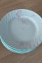 Порцеланов комплект от десертно плато и 6 десертни чинии на Китка, снимка 4