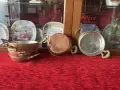 медни тавички с дръжки 6 броя, снимка 1
