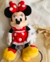Оригинална плюшена играчка Мини Маус /Minnie Mouse, 33 см + подарък ленена торбичка Disneyland Paris, снимка 3