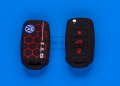 Кейс / калъф за ключ силиконов VW / Skoda / Seat / Golf / Passat, снимка 2