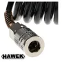 Спирален маркуч за въздух с бързи връзки 10, 15 м. / 5 х 8 мм HAWEK, снимка 3